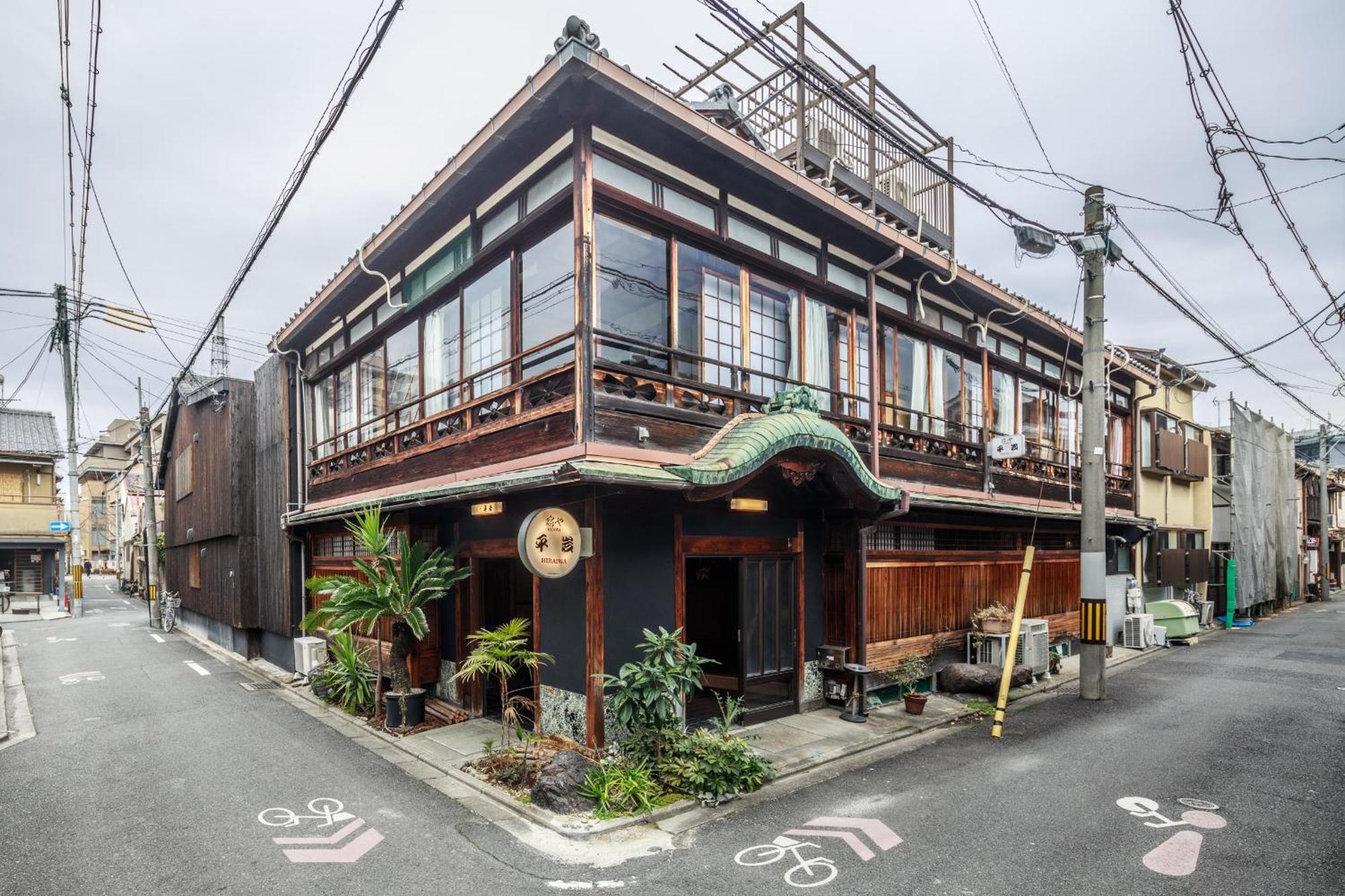 Hotel Yadoya Hiraiwa Kioto Exterior foto